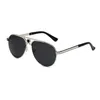 Pilot Sunglasses Designer dla mężczyzny Kobieta jazda okularami słoneczni mężczyźni kobiety unisex plaża Uv400 metalowe okulary