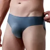 Mustrapa Mens cunda de roupas íntimas homens nylon nylon fino transparente gelo seda nadar respirável rápido seco de calcinha subspontrantada