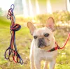 الكلاب المقاوم الذهبي Teddy Teddy Traction Rope سلسلة كبيرة من طوق الكلب P الكلاب المقود مريح نايلون Pet Leash لصلة صغيرة متوسطة الكلب الكبير