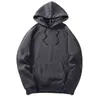 Eu-Größe Mode Bunte Hoodies Männer Dickere Kleidung Winter Sweatshirts Männer Hip Hop Streetwear Solide Fleece Mann Hoody xxl L220801