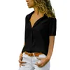 Женские блузкие рубашки шифоновые блузки мода с короткими рукавами женские топа