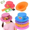 Chapeau de bricolage 3D EVA, Kits de cadeaux artisanaux faits à la main, jouets pour enfants, vente en gros, 3 pièces