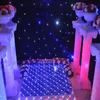 2020 Upscale LED Luminous Plastic Roman Column Bröllopshändelser Välkommen Område Dekoration Foto Booth Props Tillbehör 2 st / parti