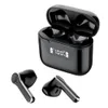 TWS Hörlurar Bluetooth 5.1 Hörlurar In-Ear Trådlösa hörsnäckor För IOS Android-telefon Stereo Brusreducering HD Headset 300mah Laddningsbox LED Display IPX4 Vattentät