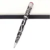 Heritage Rouge et Noir Spider Rollerball Ballpoint Pen Red and Black Metal M Silver Net Engrave