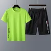 Men S Sportwear Clothing Summer Sport Sports Short Sleeved T Shirt Shorts Tracksuit Men Sweat Pants Ropa de Hombre 220708