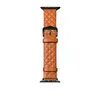 Premiun Lüks Camel Deri Kayış Apple Watch Band 38mm 42mm 45mm 41mm 40mm 44mm Kadın Bilek Bant Iwatch Serisi 7 5 4 3 Watchband Aksesuarları Dropship