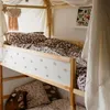 Autocollants muraux à fleurs Boho dessinés à la main, autocollant Vintage pour chambre de fille et d'enfants, beau décalcomanie pour chambre de bébé garçon