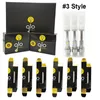 Glo Extracts Vape Cartridge 0.8ml 1ml Carts Thick Oil Atomizers 4*2.0mm Holes 510 Thread Empty Vaporizer Holographic Packaging Waferz Magnetic Display Box with QR Code