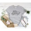T-shirt femminile O Neck Thirts Women 2022 Summer Female Cotton Tops Met on a Kilt e Chiamami Sassenach Lettere Stampa Harajuku Tees regalo per