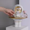 ナイトライトクリエイティブな宇宙飛行士ランプは、ホームリビングルームの寝室の装飾デスクストレージ飾りの子供たちのギフトのためのライトを導きます