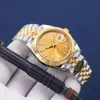 Wysokiej jakości mężczyźni zegarki 904L Pasek ze stali nierdzewnej 41 mm Prezydent Prezydent Sapphire Glass Mechanical Automatyczne męskie zegarek na rękę męskie