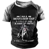 T-shirt da uomo Retro Cavalieri Templari Stampa 3D per uomo Estate O Colletto Poliestere Manica corta Streetwear T-shirt oversize AbbigliamentoUomo