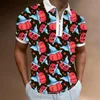 Polos pour hommes Mode pour hommes Chemises pour hommes Été Cool Mince Manches courtes Rétro Casual Street Style T-ShirtsMen's