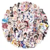 8 Styles 50PCS Graffiti Skateboard Stickers Sexy Girls For Car Helmet Pencil Case Diary Phone Laptop Planner Decoration Book Album Kids Toys DIY Decals