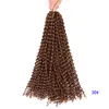 18 Inch Passie Twist Haar Lange Gehaakte Vlechten 22 wortel/Stuks Water Wave voor Synthetisch Haar Vlechten Extensions LS06