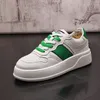 Jurkontwerpers varen bruiloftsfeestschoenen mode witte mesh sport casual sneakers rond teen dikke bodem rijden wandeling loafers w69 5287