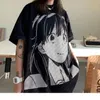 Anime Tokyo Men Tshirts اليابانية 2022 زوجين جديدين من الموضة الضخمة النساء غير الرسمي القصيرة القصيرة الصيف هاراجوكو تي شيرت 0615