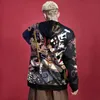 Tendance printemps et automne japonais harajuku streetwear hommes hip-hop à capuche lâche grande taille vêtements punk Graphic Swag Couple sweat à capuche 220402