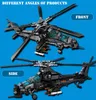 SEMBO MILITAIRE Vliegtuig Z-20 Attack Helicopter Bouwstenen gewapende soldaten vliegtuigmodel Bakstenen Kids speelgoed voor verjaardagscadeaus 220527