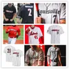 NCAA College Louisville Baseball Jersey Custom Jack Payton Christian Knapczyk Logan Beard Kade Grundy Michael Prosecky Jared Poland Alex Galvan Humphrey Bianco