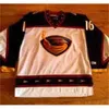Nivip Custom Vintage 17 Ilya Kovalchuk Atlanta Thrashers Maillots de hockey 15 Dany Heatley 39 Tobias Enstrom 16 Marian Hossa Ice Jersey Taille S-XXXL