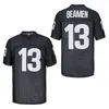 45 Boobie Miles Permian Friday Night Lights Film Fotbollströjor Sydda Svart Vit 13 WILLIE BEAMEN ANY GIVEN SUNDAY Jersey Strl S-3XL