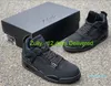 with original box 3 days ship 4 Black Cat 4s High Quality Version SE Neon 4s UNC Men Basketball shoes Size 40-47 Sneakers