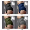 Onderbroek Mannen Tummy Controle Ondergoed Hoge Taille Body Shaper Compressie Man Burning Trainer BuLifter Afslanken Slipje Shaperwear