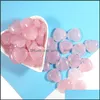 Kamienne luźne koraliki biżuteria naturalne różowe kryształowe ozdoby rzeźbione 20x8 mm czakra serca reiki kwarc minerał upadł gemston dhuio