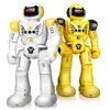 새로운 도착 로봇 USB 충전 댄싱 장난감 로봇 원격 제어 RC 로봇 장난감 소년 어린이 생일 선물 Y200413214D