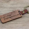 Father Day Gift-Keychain Charms Straps Wood Leather Laser Graved Keychains Metal Key Ring Wood Blank Key Chain Luxury Business Gifts