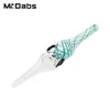 Verre Dabber paille fumeurs accessoires 140mm longueur conduites d'eau Dab Rig