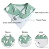 Spot goods Reusable Washable baby bib Cotton Baby Bandana Drool Bibs Burp Cloth Print Arrow Wave Triangle Adjustable Meal Infant