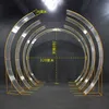 DIY Grand event Iron sunshine board wedding arches party backdrops props T-Stage large arch road lead wedding flower wall stand props