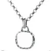 2022 collier tout neuf 100% 925 argent vigne Dafang collier accessoires vente directe d'usine de bijoux de haute qualité 2835857