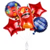 Décoration de fête 5 pièces/ensemble ballons monstres Globos ballon à hélium jouets décorations d'anniversaire fournitures