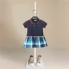 Abiti per ragazze 2021 Summer Toddler Girls Abiti casual Destino Sport Sport Splice Dress per ragazze Costume Principessa G220506