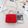 Borsa per bambini borsa perla borsa moda ragazza catena borsa messenger accessori regalo di compleanno