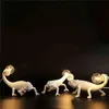 Nordic chameleo Lizard Desk Light Modern Cute LED Resin Animal Chameleon Table Lamp Children Bedroom Bedside Deco Light Fixtures H220423