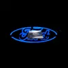 Emblema LED AUTO 5D per Simboli badge Ford Logo Lulbo posteriore Blue Blue Red Auto Accessori Dimensione 145x65mm258G