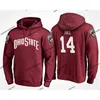 A3740 Male Ohio State Buckeyes College Team Hoodie Jersey 9 Binjimen Victor 7 Dwayne Haskins 2 J.K. Dobbins 14 K.J. Hill J.T. Barrett Mike Weber