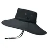 Berets grzbiet men sportowy wodoodporny poliestr podbródek sznur wojskowy Hat Hat Travel Sun Cap Style Fisherman Hats ZZ502berets Oliv