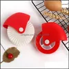 Ferramentas de massa de cozinha Bakeware Kitchen Dining Bar Garden Kitchen Kitchen Biscuit Pizza Wheel Cutter Cookie Reusa DH35M