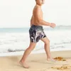 Herrshorts Arknights säljer badstammar Boy's Beach Hi-Q Badkläder med Pocket Cute Springs Sports Suit Kid Swimsuitmen's