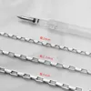 Chains Fashion Titanium Steel Long Box Chain Stainless Necklace Men And Women Sweater Wholesale Godl22