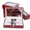 2 3 5 6 10 12 شبكات Wooden Watch Box Jewelry Display Holder Organizer for Es Men Valentine S Day Gift 220624