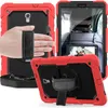 Casos de comprimidos de kickstand incorporados para Samsung Tab S7 T870 S8 11 2022 X700 X706 Tiras de ombro na caixa de textos traseiros Case de defensor