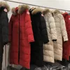 Kvinnors vinter utomhus fritidssporter down jacka vit anka vindt￤t parker l￥ng l￤der krage m￶ssa varm verklig varg p￤ls designer stilig klassisk ￤ventyr kappa