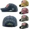 Fashion USA Flag Baseball Cap For Men Women Cotton Snapback Hat Unisex America Embroidery Hip Hop Caps 6 Colors